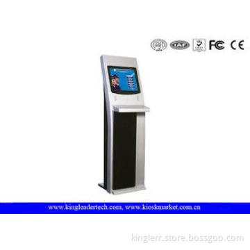 19Inch SAW Touch Screen Free Standing Kiosk Stand For Coffe